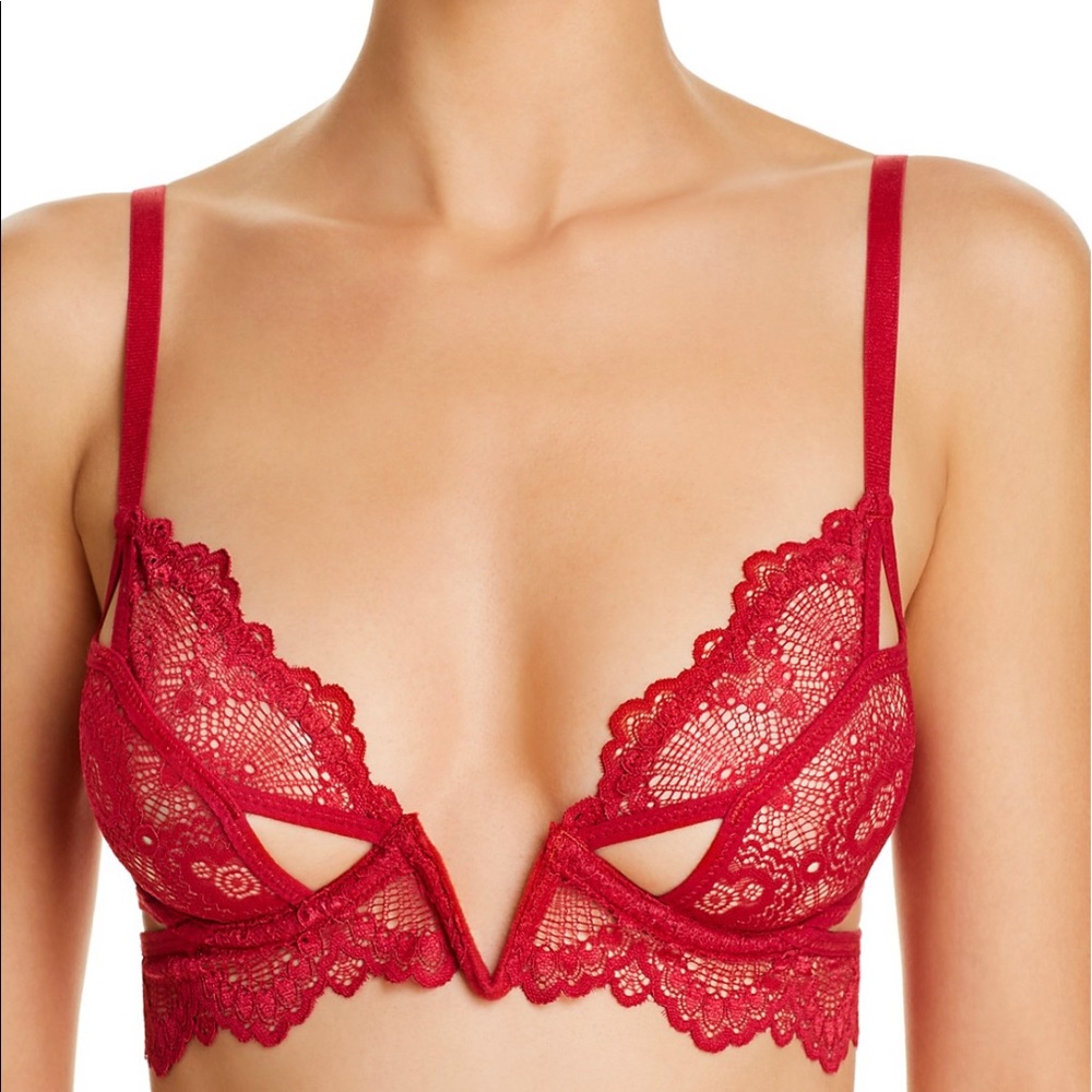 THISTLE & SPIRE ✨NWT✨ Kane V-Wire Lace Bra